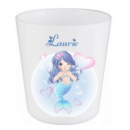 Gobelet Verre Enfant Personnalisé Sirène love Pour ajouter le p