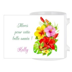 Mug blanc en Céramique -...