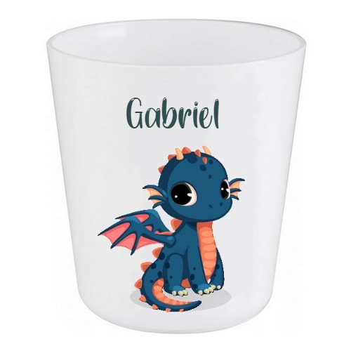Gobelet / Verre Enfant Personnalisé - dragon Pour ajouter le prénom
