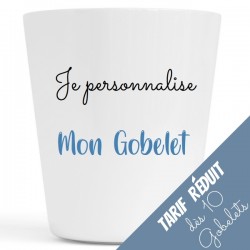 Dès 10 gobelets / Verre(s)...