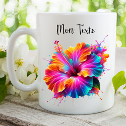 Mug En Céramique hibiscus -...