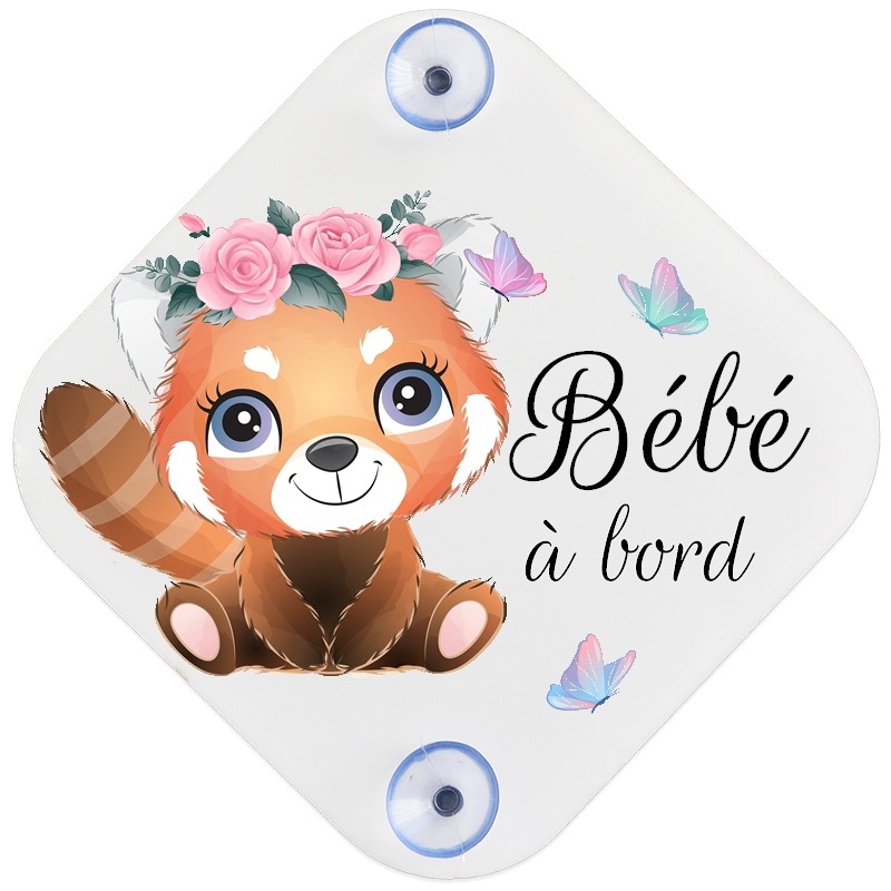 Sticker bébé à bord marrant, facile à personnaliser